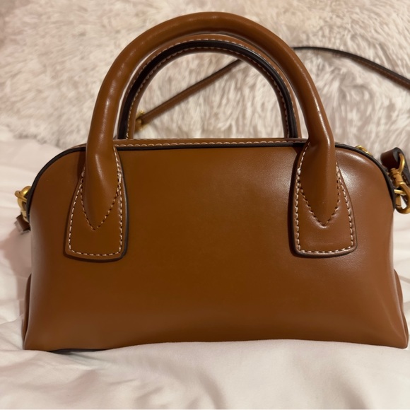 Zara Brown Crossbody Bag Purse - Picture 2 of 6